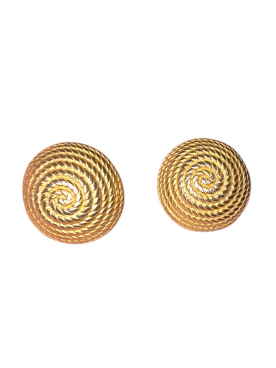 Givenchy Jewelry - GIVENCHY  GOLDTONE 1980's-1990's clip earrings STAMPED